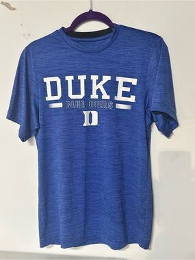 Colosseum Duke Blue Devils Heathered Royal Blue Short Sleeve Tee